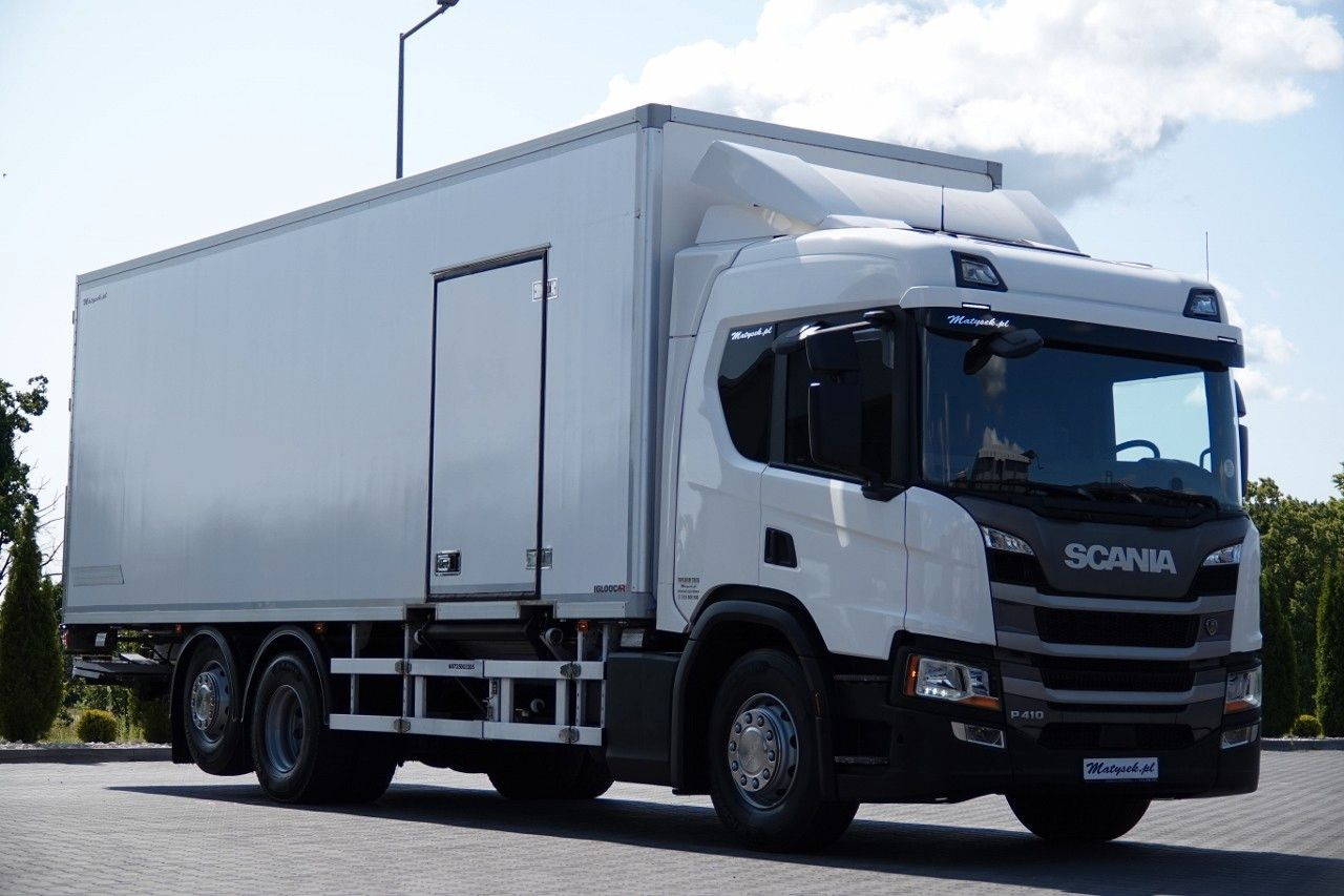 Scania P 410 / 6X2 /CHŁODNIA / SLÓWKA / Agregat THERMO - Рефрижератор камион: снимка 1 Scania P 410 / 6X2 /CHŁODNIA / SLÓWKA / Agregat THERMO - Рефрижератор камион: снимка 1