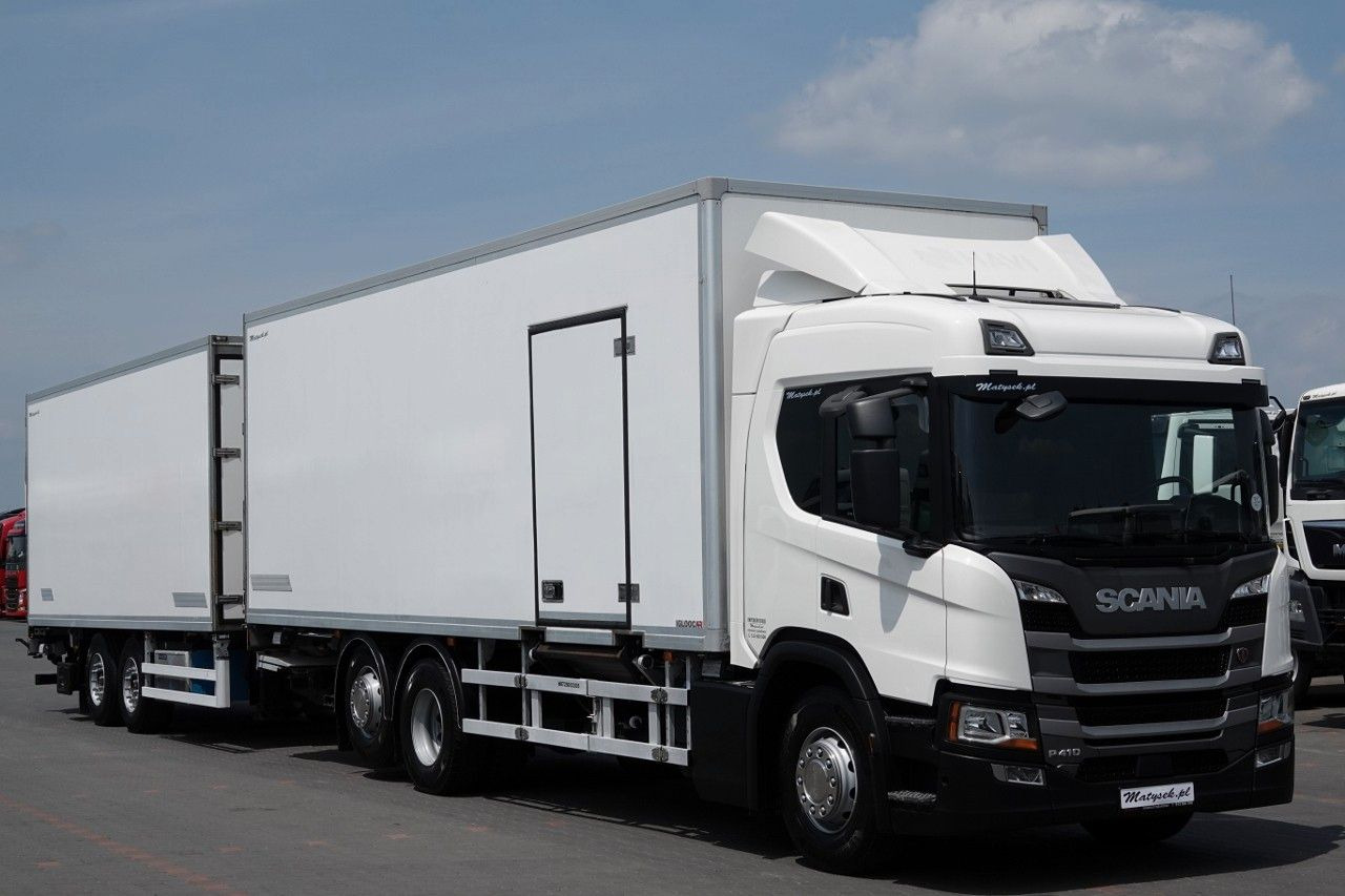 Scania P 410 / CHŁODNIA / ZESTAW TANDEM / PRZEJAZDOWY / - Рефрижератор камион: снимка 1 Scania P 410 / CHŁODNIA / ZESTAW TANDEM / PRZEJAZDOWY / - Рефрижератор камион: снимка 1
