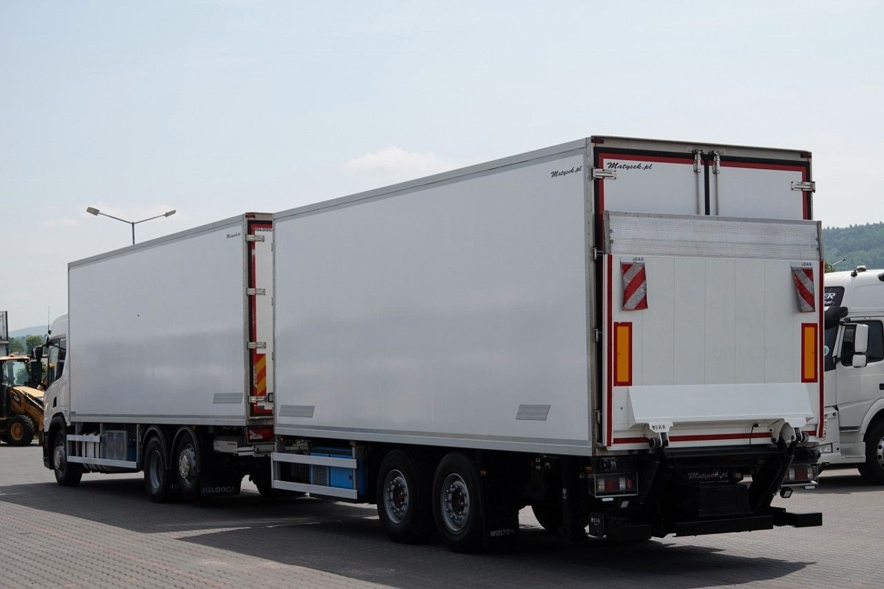 Scania P 410 / CHŁODNIA / ZESTAW TANDEM / PRZEJAZDOWY / - Рефрижератор камион: снимка 4 Scania P 410 / CHŁODNIA / ZESTAW TANDEM / PRZEJAZDOWY / - Рефрижератор камион: снимка 4