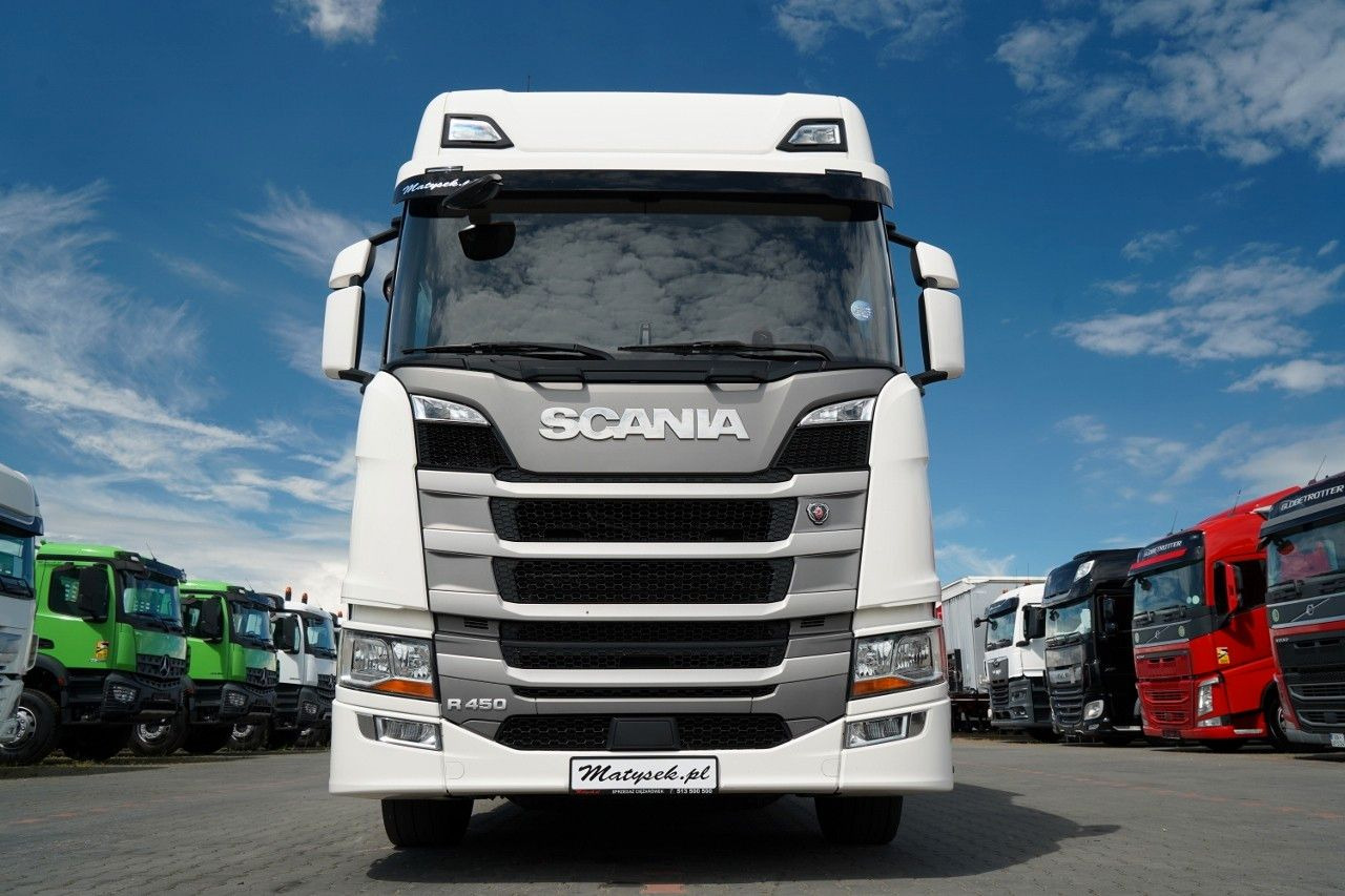 Scania R 450 / ZESTAW TANDEM 120 M3 / PRZEJAZDOWY / OŚ - Камион с брезент: снимка 5 Scania R 450 / ZESTAW TANDEM 120 M3 / PRZEJAZDOWY / OŚ - Камион с брезент: снимка 5