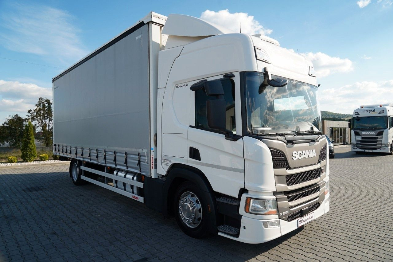 Scania SCANIA P 280 / SOLÓWKA / 4X2 / MEGA / I-PARK CO - Камион с брезент: снимка 2 Scania SCANIA P 280 / SOLÓWKA / 4X2 / MEGA / I-PARK CO - Камион с брезент: снимка 2