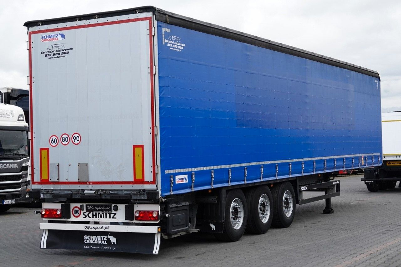 Schmitz Cargobull FIRANKA / STANDARD / OŚ PODNOSZONA / SPROWADZONA - Брезентово полуремарке: снимка 4 Schmitz Cargobull FIRANKA / STANDARD / OŚ PODNOSZONA / SPROWADZONA - Брезентово полуремарке: снимка 4