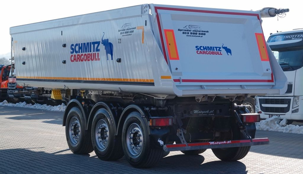 Schmitz Cargobull WYWROTKA / 25 m3 / 2020 ROK / WAGA: 5500 KG / O - Брезентово полуремарке: снимка 5 Schmitz Cargobull WYWROTKA / 25 m3 / 2020 ROK / WAGA: 5500 KG / O - Брезентово полуремарке: снимка 5