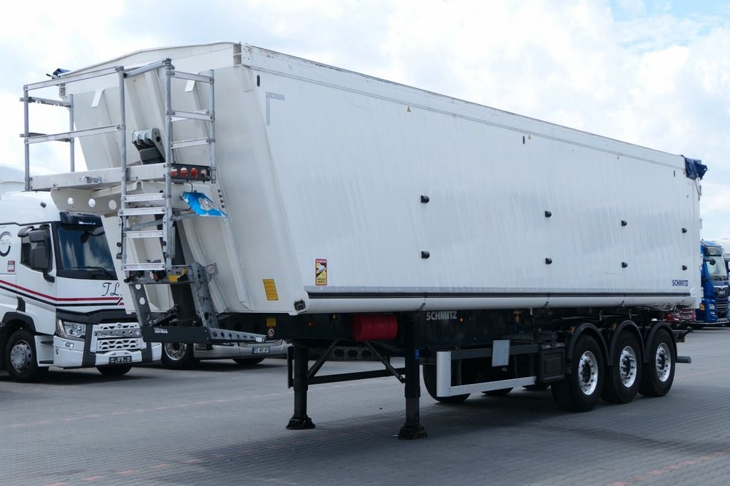 Schmitz Cargobull WYWROTKA 58 M3 / MULDA ALUMINIOWA / KLAPO-DRZWI - Брезентово полуремарке: снимка 2 Schmitz Cargobull WYWROTKA 58 M3 / MULDA ALUMINIOWA / KLAPO-DRZWI - Брезентово полуремарке: снимка 2