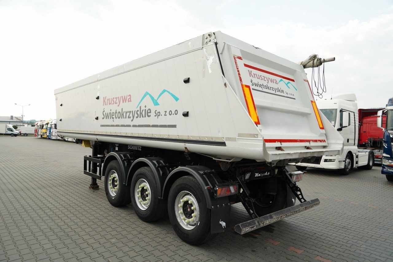 Schmitz Cargobull / WYWROTKA / ALUMINIOWA / OŚ PODNOSZONA / OSIE - Самосвал полуремарке: снимка 5 Schmitz Cargobull / WYWROTKA / ALUMINIOWA / OŚ PODNOSZONA / OSIE - Самосвал полуремарке: снимка 5