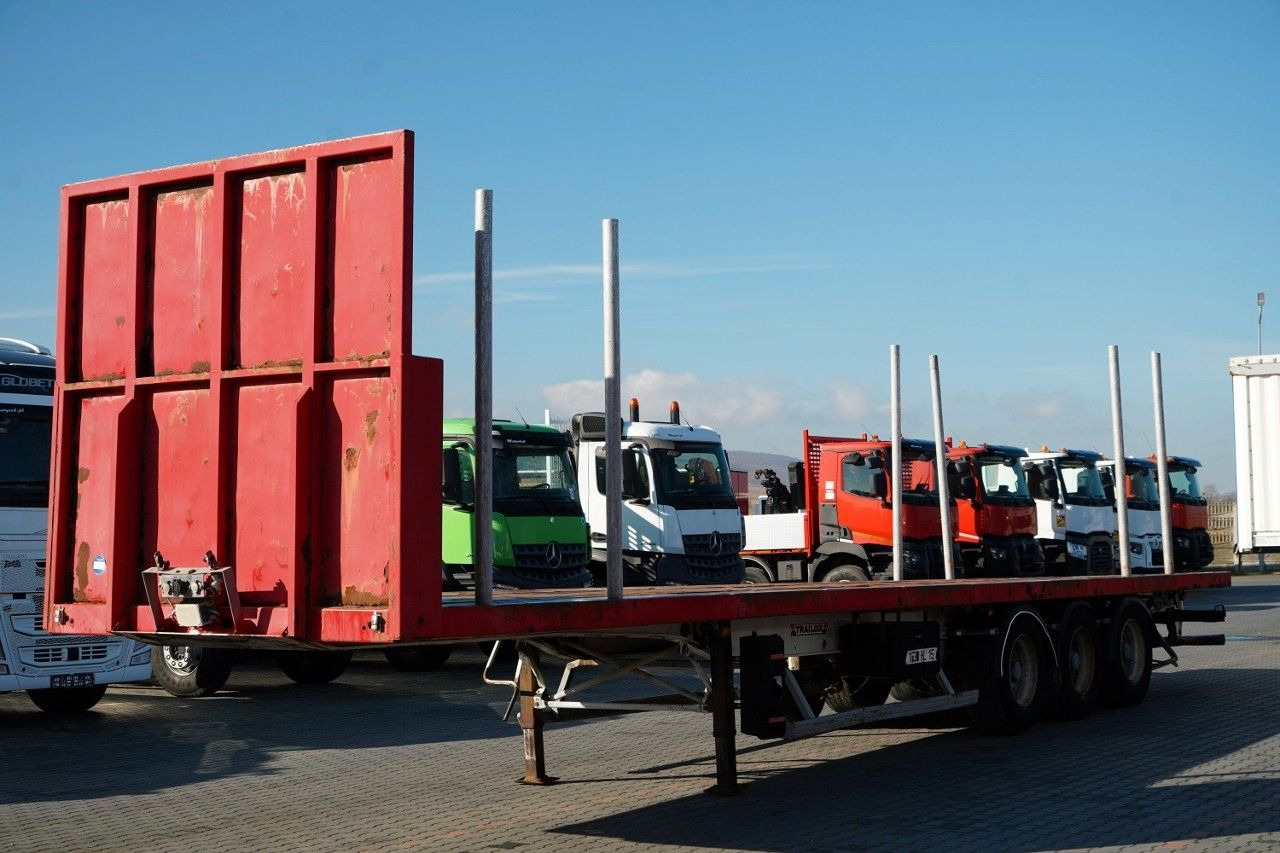 Trailor NACZEPA PLATFORMA / KŁONICE / OŚ SKRĘTNA - Бордово полуремарке/ Платформа: снимка 4 Trailor NACZEPA PLATFORMA / KŁONICE / OŚ SKRĘTNA - Бордово полуремарке/ Платформа: снимка 4