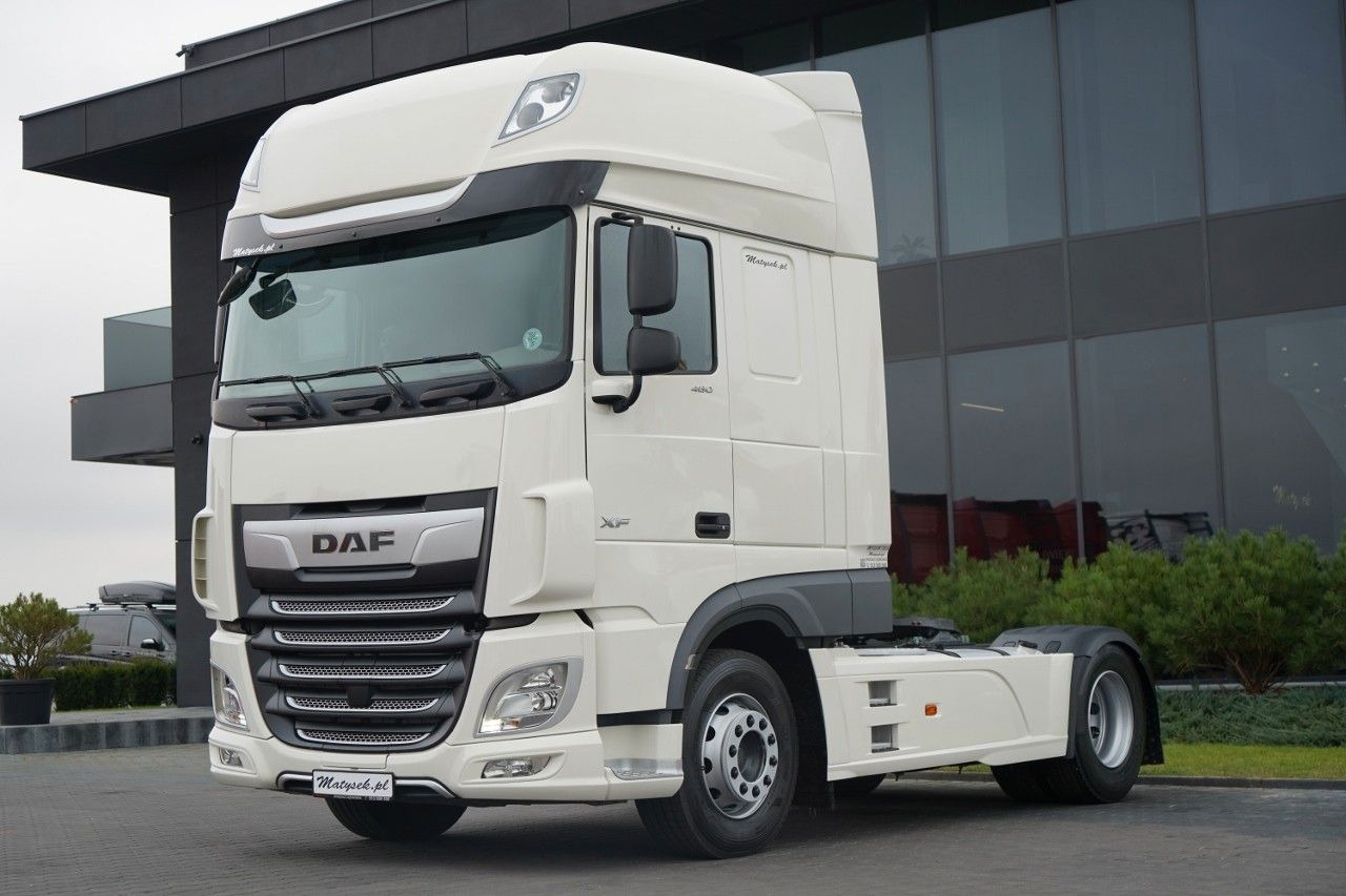 DAF XF 480 / SUPER SPACE CAB / OPONY 100% / 2021 ROK - Влекач: снимка 1 DAF XF 480 / SUPER SPACE CAB / OPONY 100% / 2021 ROK - Влекач: снимка 1