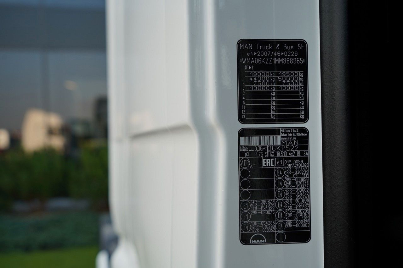 Влекач MAN TGX 18.510 / GX / RETARDER / NAVI / PO KONTRAKCI: снимка 18
