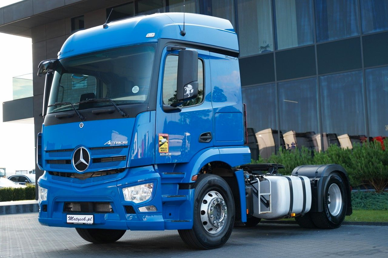 Mercedes-Benz ACTROS 1843 / PEŁNY ADR / ALUFELGI / EURO 6 / PO - Влекач: снимка 1 Mercedes-Benz ACTROS 1843 / PEŁNY ADR / ALUFELGI / EURO 6 / PO - Влекач: снимка 1