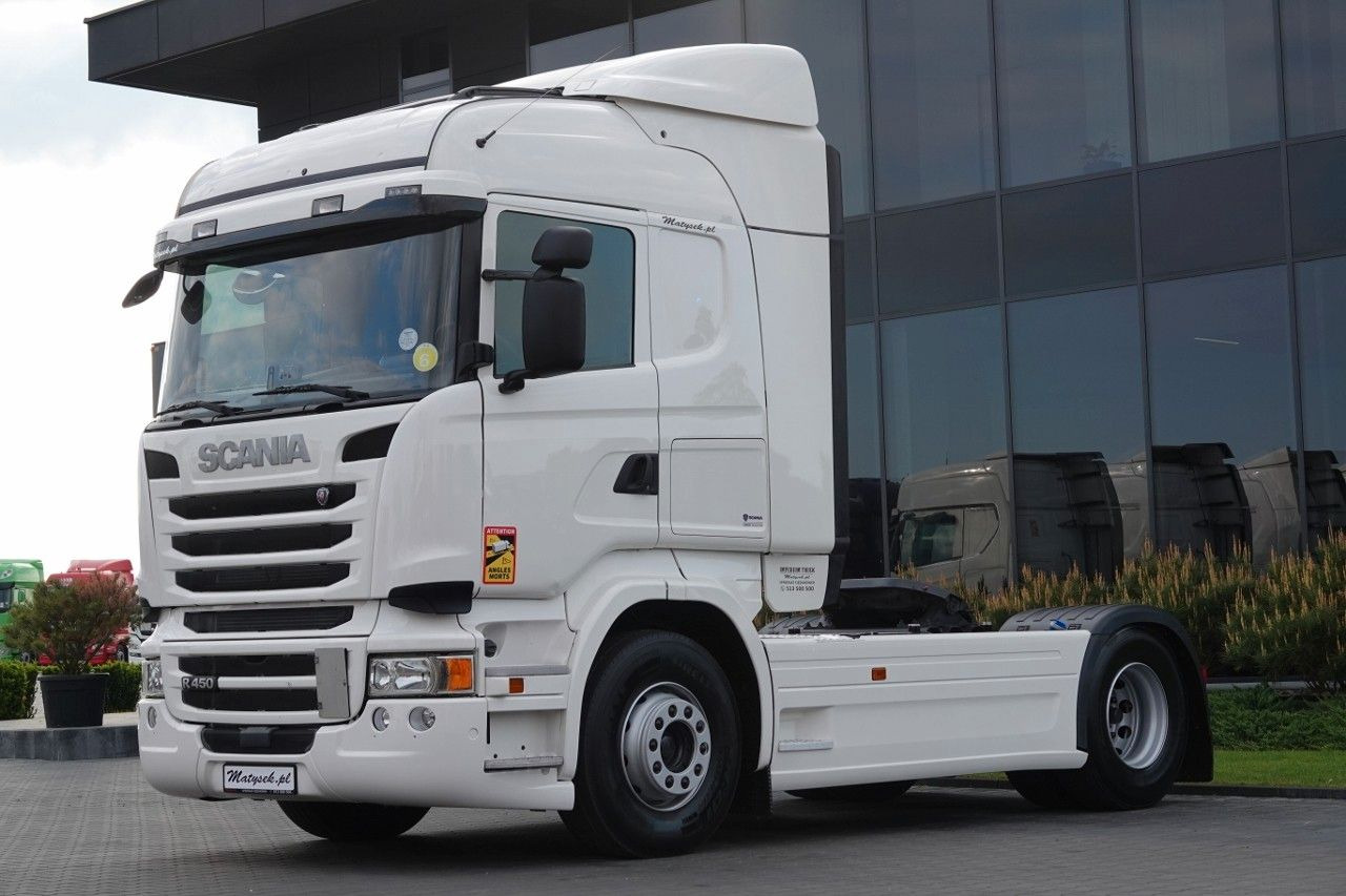 Scania R 450 / RETARDER / BEZ EGR / PO KONTRAKCIE SERWI - Влекач: снимка 1 Scania R 450 / RETARDER / BEZ EGR / PO KONTRAKCIE SERWI - Влекач: снимка 1