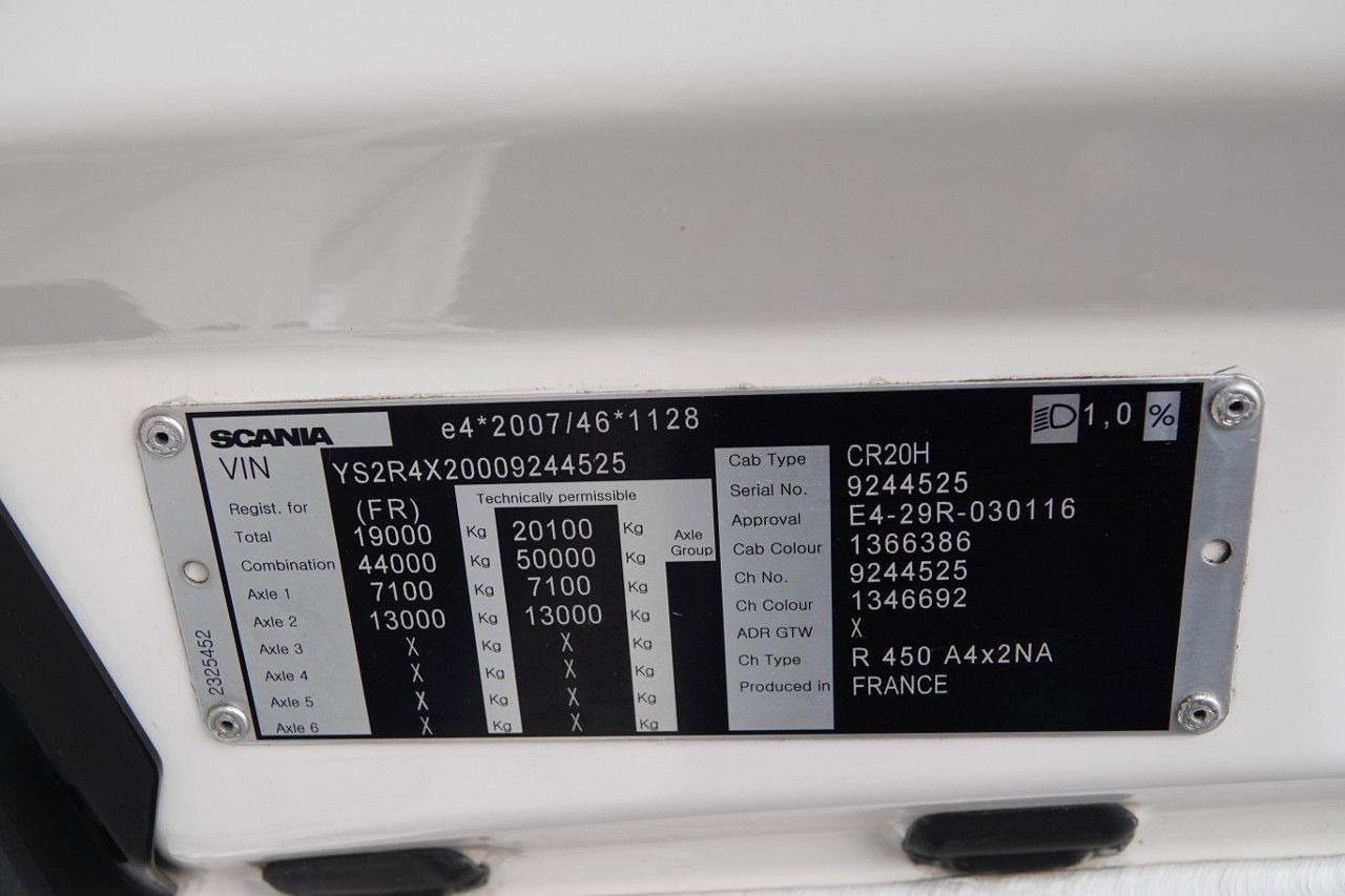 Влекач Scania R 450 / RETARDER / I-PARK COOL / OPONY 100%: снимка 18