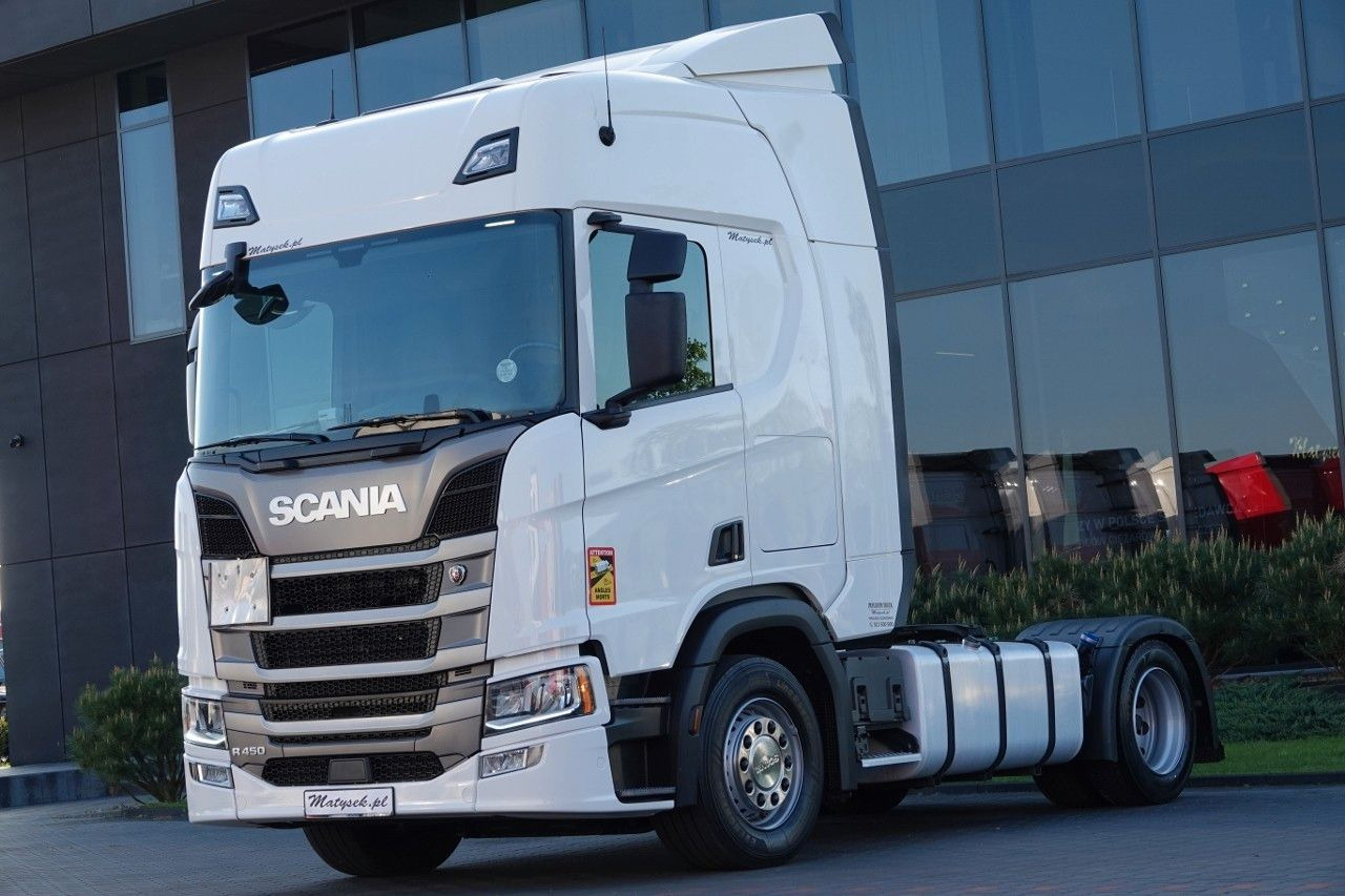 Scania R 450 / RETARDER / MEGA / LOWDECK / 2021 ROK / P - Влекач: снимка 1 Scania R 450 / RETARDER / MEGA / LOWDECK / 2021 ROK / P - Влекач: снимка 1
