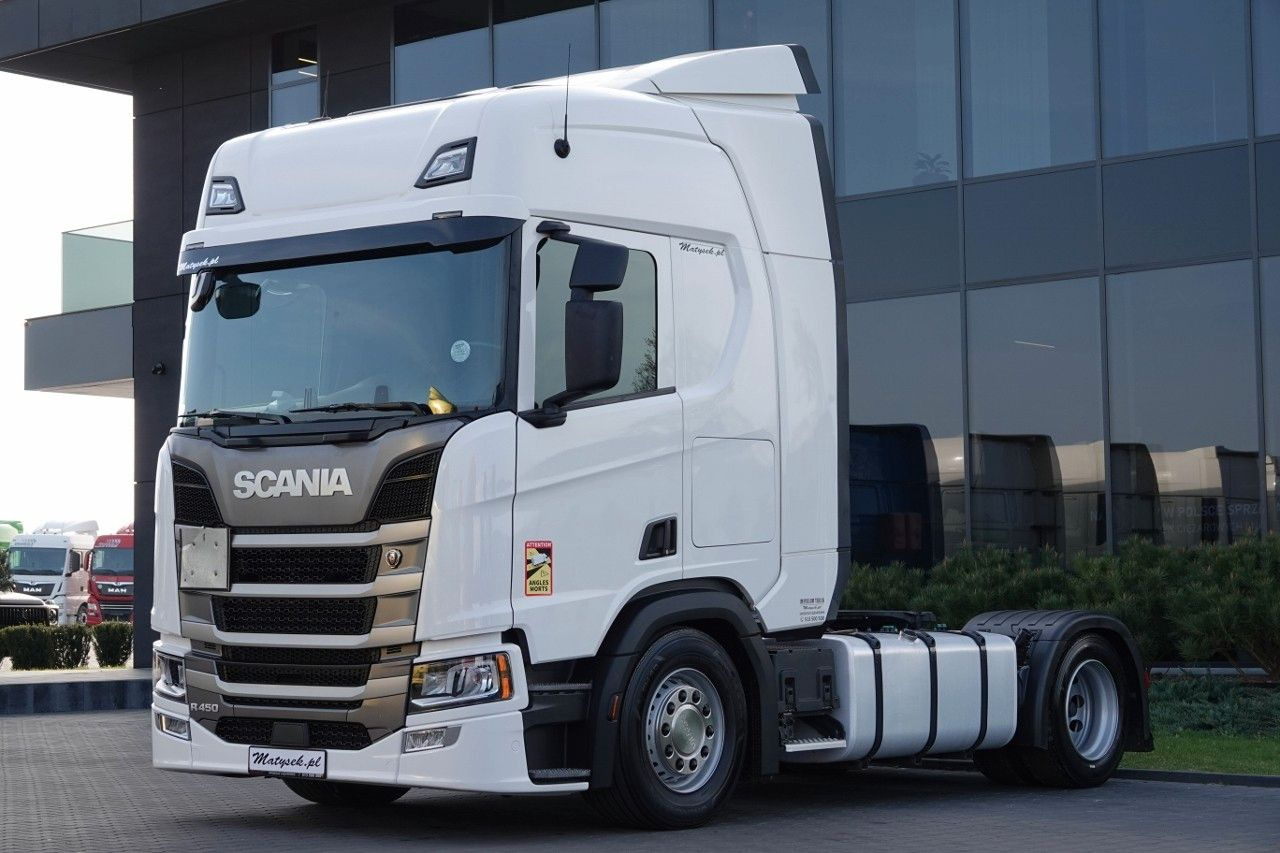 Scania R 450 / RETARDER / MEGA / LOWDECK / 2021 ROK / P - Влекач: снимка 1 Scania R 450 / RETARDER / MEGA / LOWDECK / 2021 ROK / P - Влекач: снимка 1