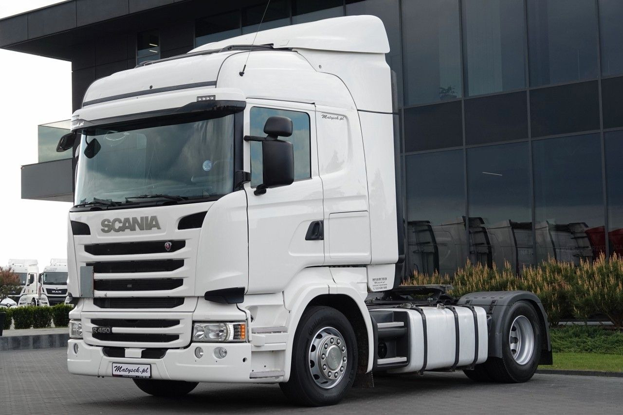 Scania R 450 / RETARDER / OPONY 100% / PO KONTRAKCIE SE - Влекач: снимка 1 Scania R 450 / RETARDER / OPONY 100% / PO KONTRAKCIE SE - Влекач: снимка 1