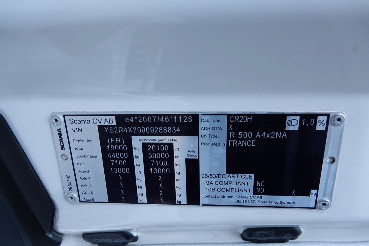 Нови Влекач Scania R 500 / RETARDER / 2021 ROK / PO KONTRAKCIE SER: снимка 18
