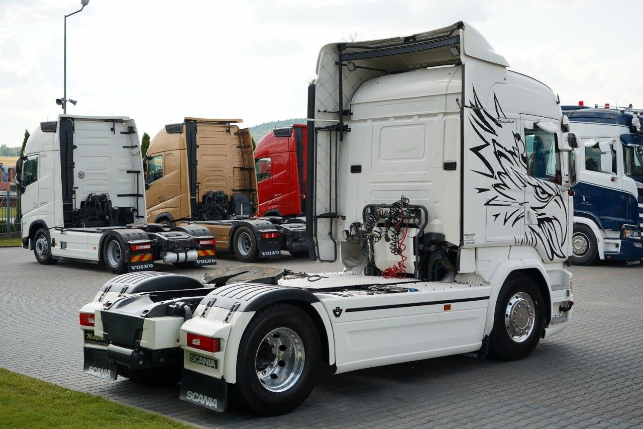 Scania R 580 / V8 / RETARDER / CAŁA NA PODUSZKACH - Влекач: снимка 5 Scania R 580 / V8 / RETARDER / CAŁA NA PODUSZKACH - Влекач: снимка 5