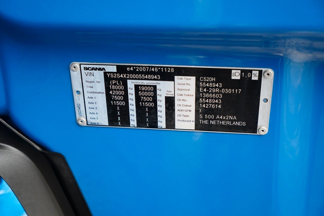 Влекач Scania S 500 / RETARDER / I-PARK COOL / ALUFELGI: снимка 37 Влекач Scania S 500 / RETARDER / I-PARK COOL / ALUFELGI: снимка 37