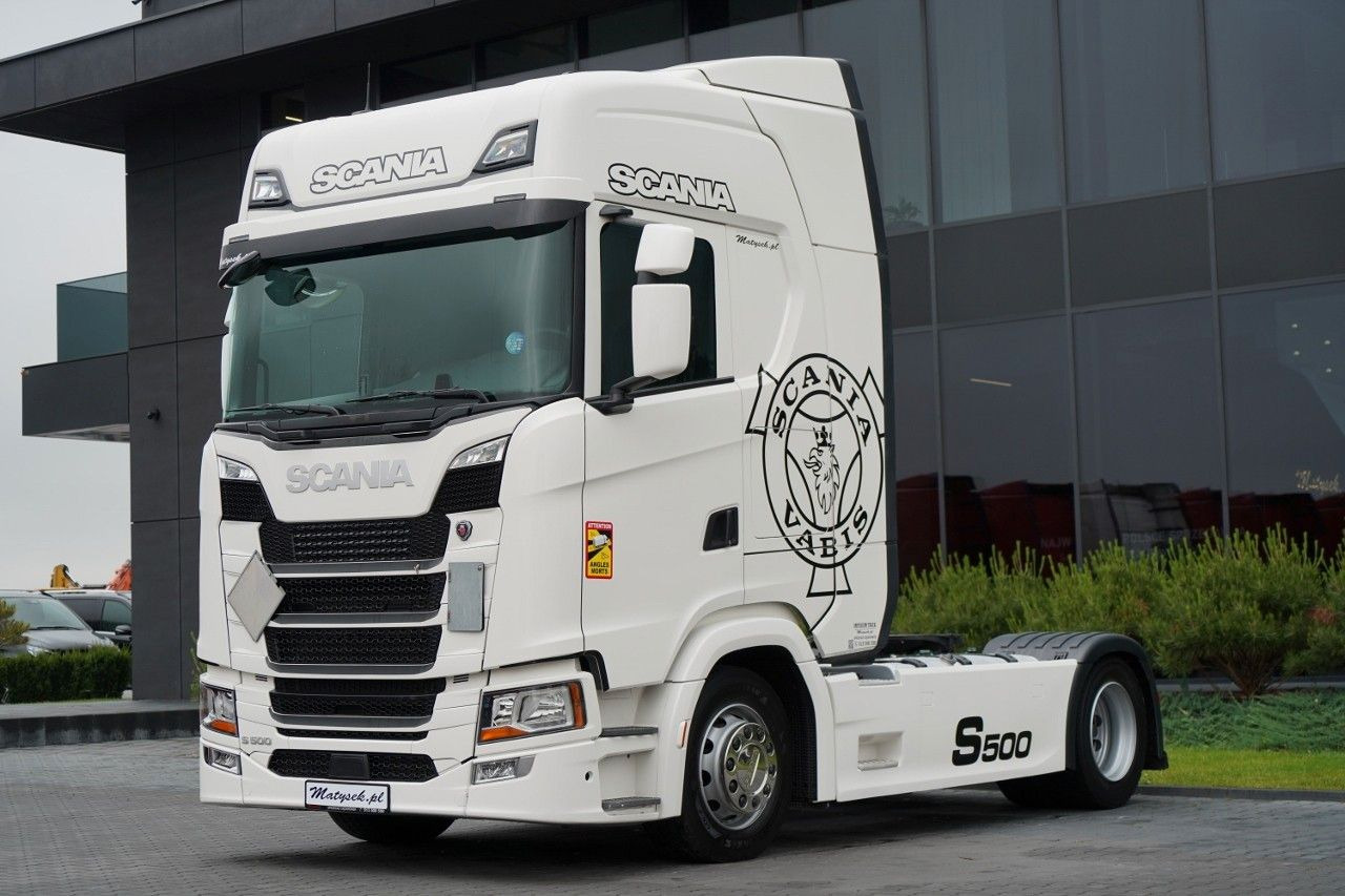 Scania S 500 / RETARDER / I-PARK COOL / OPONY 100% / PO - Влекач: снимка 1 Scania S 500 / RETARDER / I-PARK COOL / OPONY 100% / PO - Влекач: снимка 1