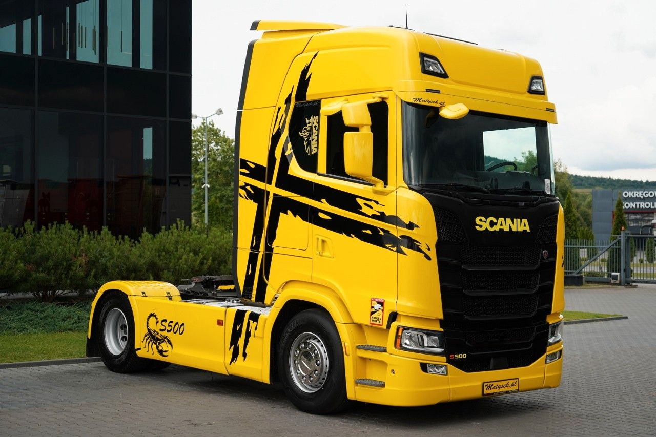 Scania S 500 / RETARDER / I-PARK COOL / OPONY 100% / PO - Влекач: снимка 1 Scania S 500 / RETARDER / I-PARK COOL / OPONY 100% / PO - Влекач: снимка 1