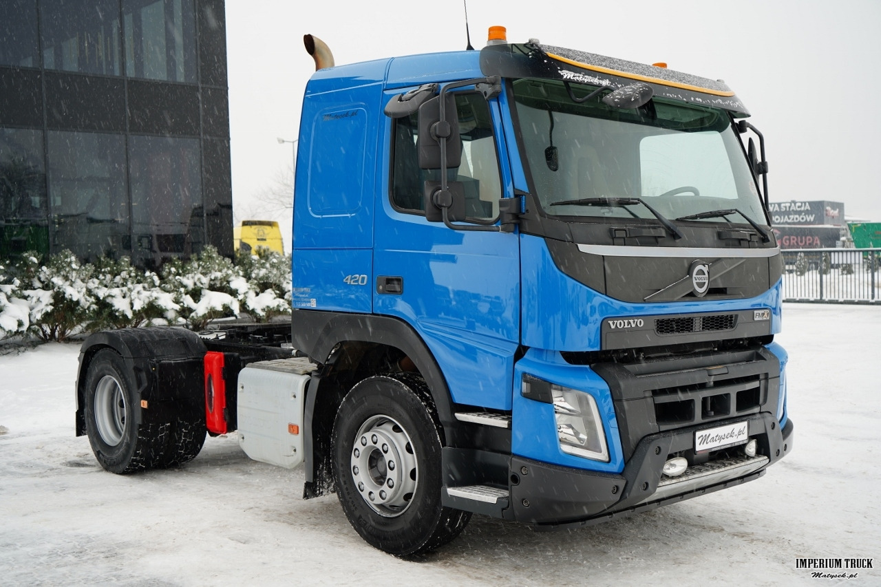 VOLVO FMX 420 / 13 LITROWY / NISKA KABINA / RUD ROTOGRIP / 2020 R / EURO 6 - Влекач: снимка 1 VOLVO FMX 420 / 13 LITROWY / NISKA KABINA / RUD ROTOGRIP / 2020 R / EURO 6 - Влекач: снимка 1