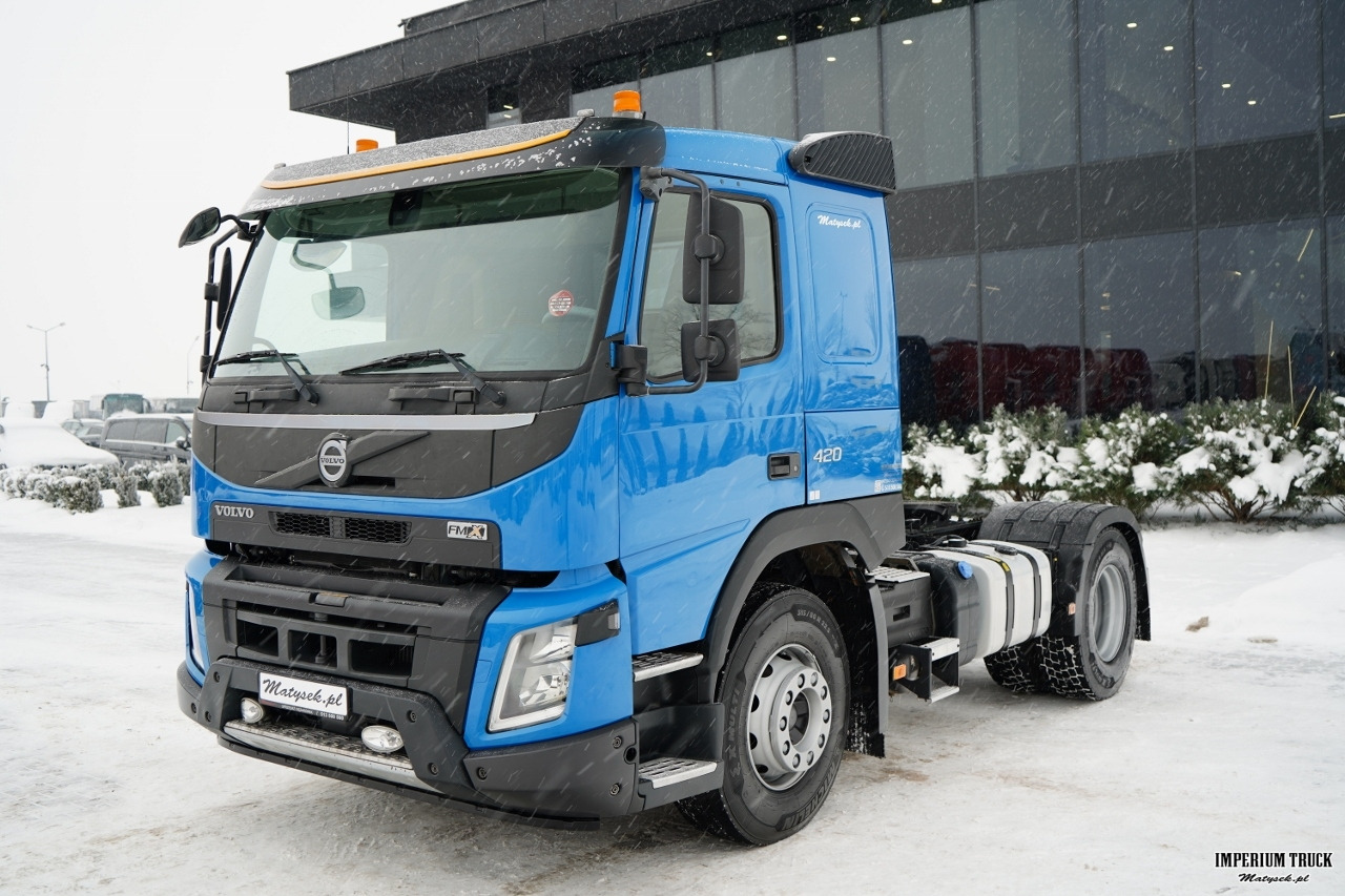 VOLVO FMX 420 / 13 LITROWY / NISKA KABINA / RUD ROTOGRIP / 2020 R / EURO 6 - Влекач: снимка 5 VOLVO FMX 420 / 13 LITROWY / NISKA KABINA / RUD ROTOGRIP / 2020 R / EURO 6 - Влекач: снимка 5