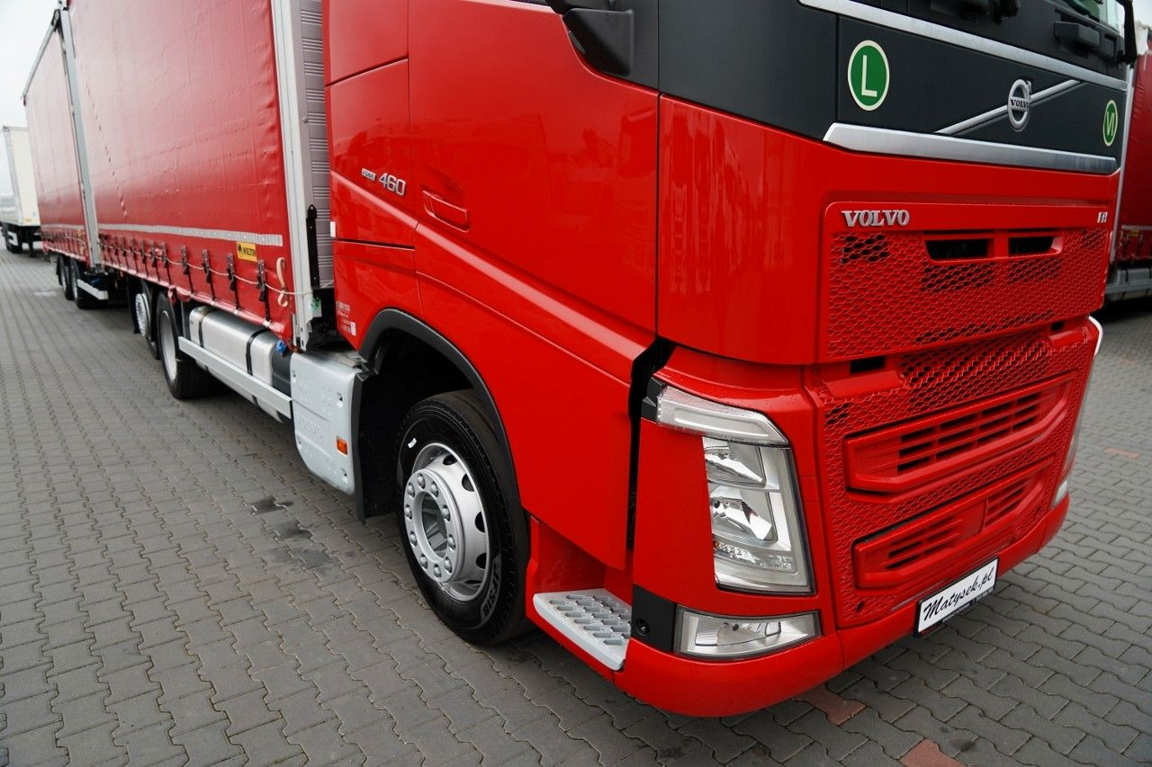 Volvo FH 460 / I-SAVE / ZESTAW TANDEM 120 M3 / PRZEJAZ - Камион с брезент: снимка 5 Volvo FH 460 / I-SAVE / ZESTAW TANDEM 120 M3 / PRZEJAZ - Камион с брезент: снимка 5