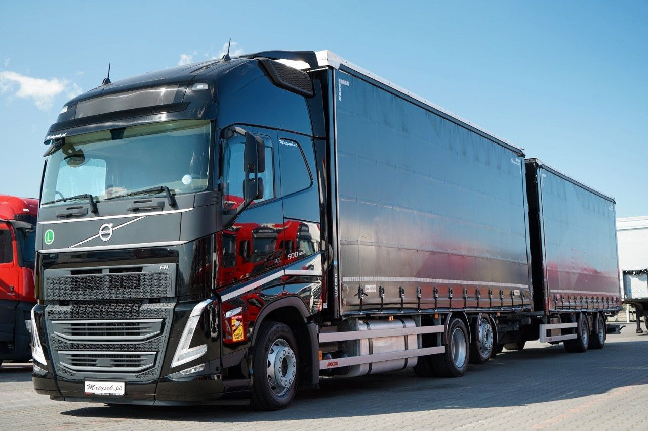 Volvo FH 500 / 6x2 / FIRANKA - 7,7 m / 2023 / KLIMA PO - Камион с брезент: снимка 2 Volvo FH 500 / 6x2 / FIRANKA - 7,7 m / 2023 / KLIMA PO - Камион с брезент: снимка 2