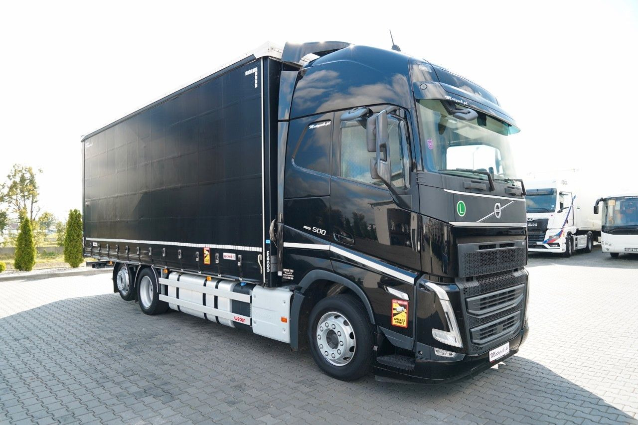 Volvo FH 500 / I-SAVE / TANDEM PRZEJAZDOWY / 2023 / K - Камион с брезент: снимка 2 Volvo FH 500 / I-SAVE / TANDEM PRZEJAZDOWY / 2023 / K - Камион с брезент: снимка 2