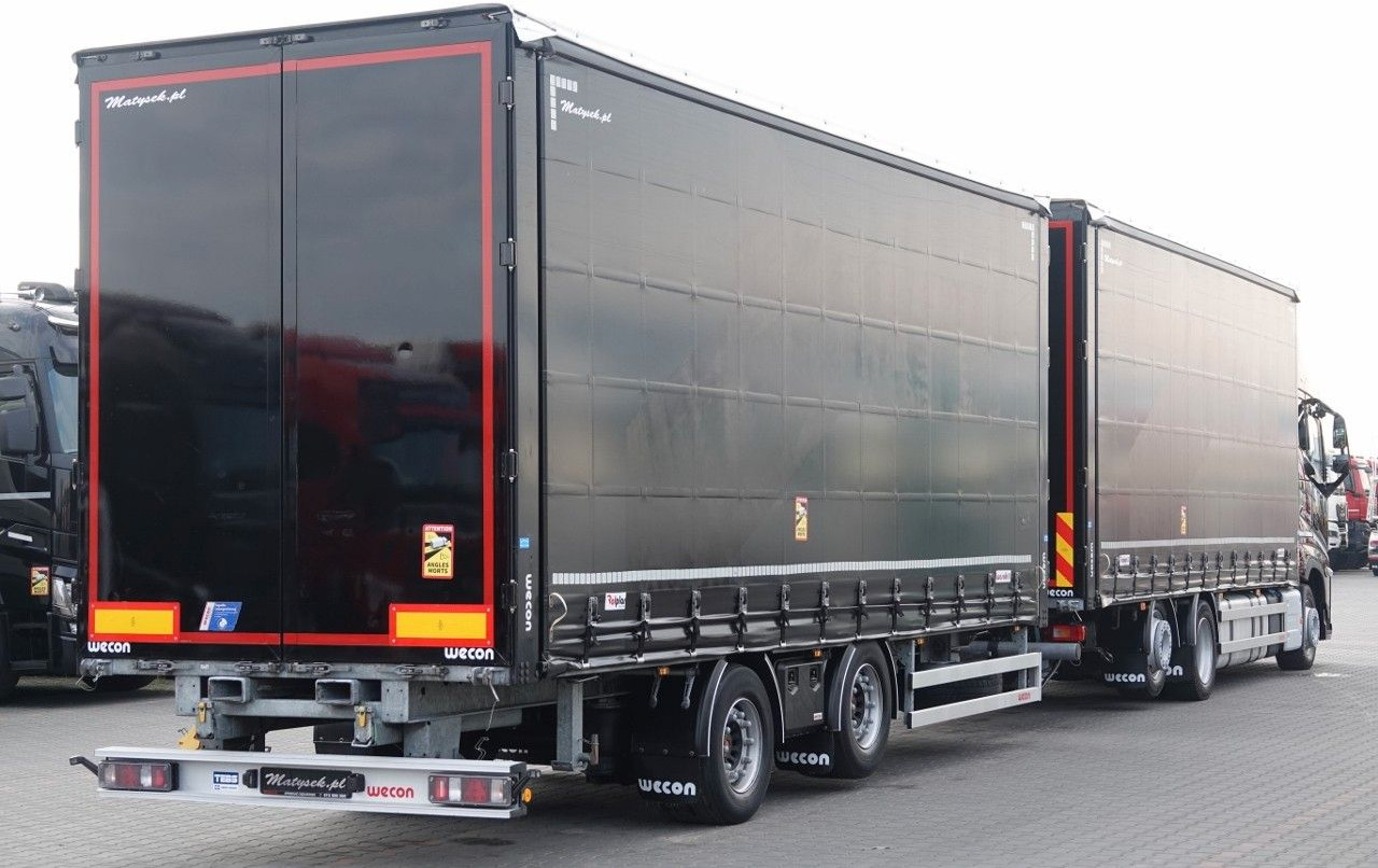 Volvo FH 500 / I-SAVE / XL / ZESTAW TANDEM PRZEJAZDOWY - Камион с брезент: снимка 4 Volvo FH 500 / I-SAVE / XL / ZESTAW TANDEM PRZEJAZDOWY - Камион с брезент: снимка 4