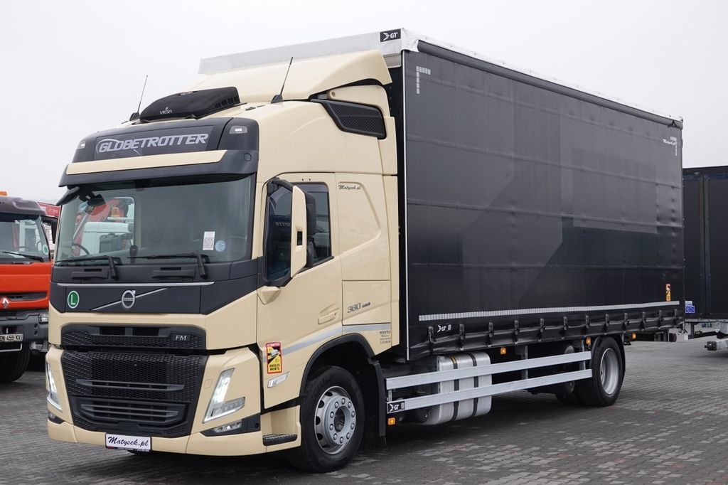 Volvo FM 380 / FIRANKA- 7,7 m / 60m3 / PODNOSZONY DACH - Камион с брезент: снимка 2 Volvo FM 380 / FIRANKA- 7,7 m / 60m3 / PODNOSZONY DACH - Камион с брезент: снимка 2