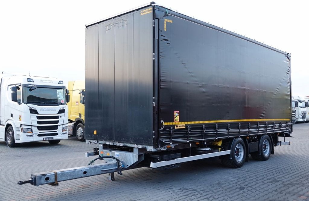 Wecon PRZYCZEPA - 7,7 M / TANDEM / PRZEJAZDOWA / 2022 - Брезентово ремарке: снимка 1 Wecon PRZYCZEPA - 7,7 M / TANDEM / PRZEJAZDOWA / 2022 - Брезентово ремарке: снимка 1