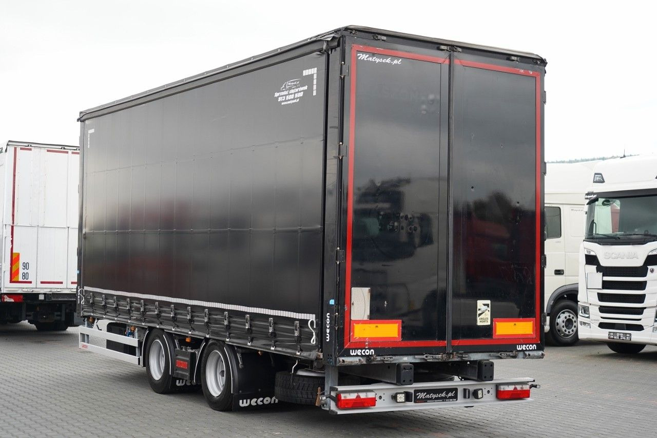 Wecon PRZYCZEPA - 7,7 M / TANDEM / PRZEJAZDOWA / - Брезентово ремарке: снимка 4 Wecon PRZYCZEPA - 7,7 M / TANDEM / PRZEJAZDOWA / - Брезентово ремарке: снимка 4