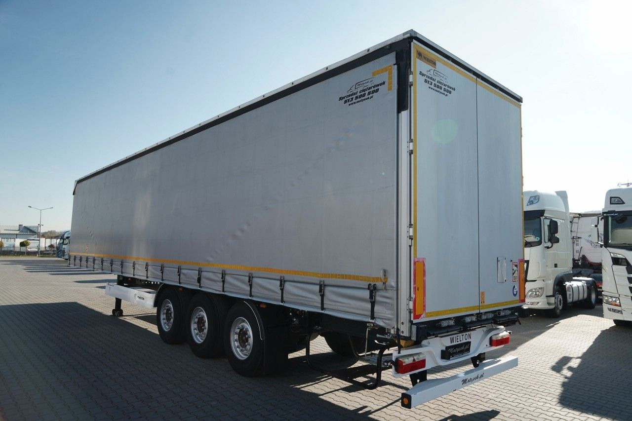 Wielton FIRANKA / STANDARD / OŚ PODNOSZONA / DACH PODNO - Брезентово полуремарке: снимка 5 Wielton FIRANKA / STANDARD / OŚ PODNOSZONA / DACH PODNO - Брезентово полуремарке: снимка 5
