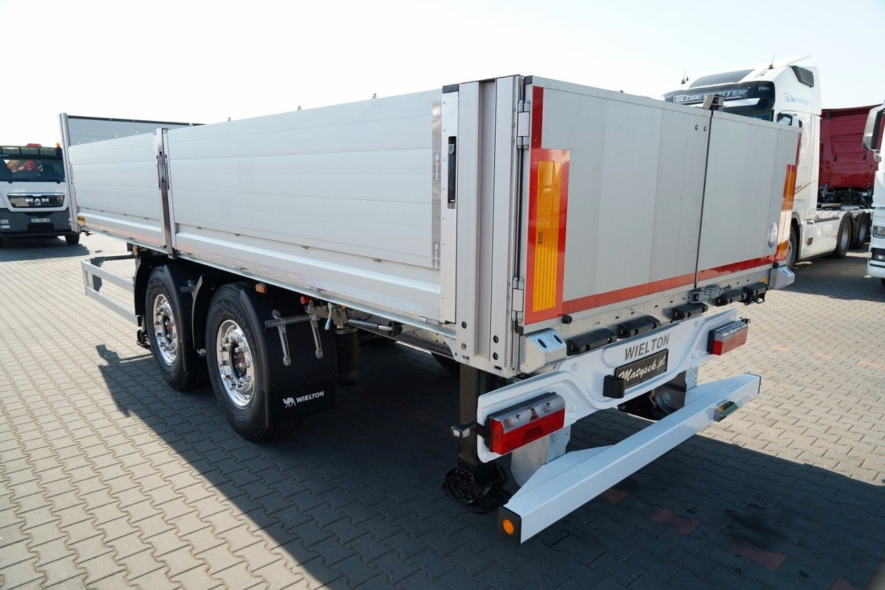 Wielton NACZEPA BURTOWA / DO BUDOWLANKI / NOWA / 2025 R - Бордово полуремарке/ Платформа: снимка 3 Wielton NACZEPA BURTOWA / DO BUDOWLANKI / NOWA / 2025 R - Бордово полуремарке/ Платформа: снимка 3