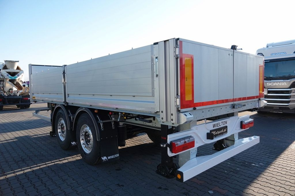 Wielton PRZYCZEPA BURTOWA / DO BUDOWLANKI / NOWA / - Бордово ремарке/ Платформа: снимка 4 Wielton PRZYCZEPA BURTOWA / DO BUDOWLANKI / NOWA / - Бордово ремарке/ Платформа: снимка 4