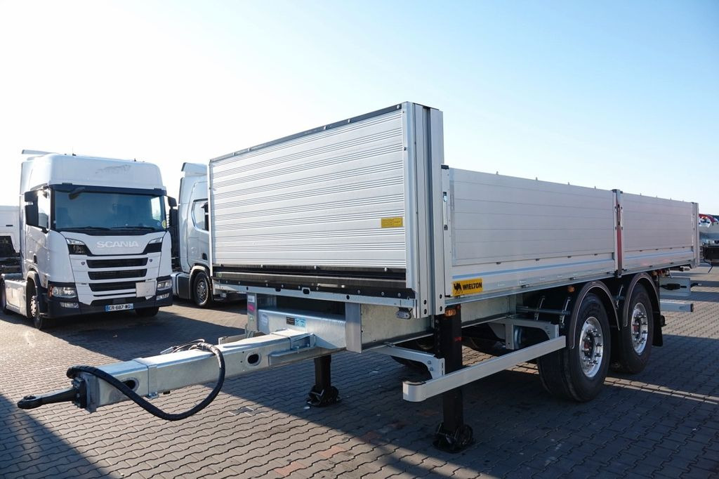 Wielton PRZYCZEPA BURTOWA / DO BUDOWLANKI / NOWA / - Бордово ремарке/ Платформа: снимка 3 Wielton PRZYCZEPA BURTOWA / DO BUDOWLANKI / NOWA / - Бордово ремарке/ Платформа: снимка 3