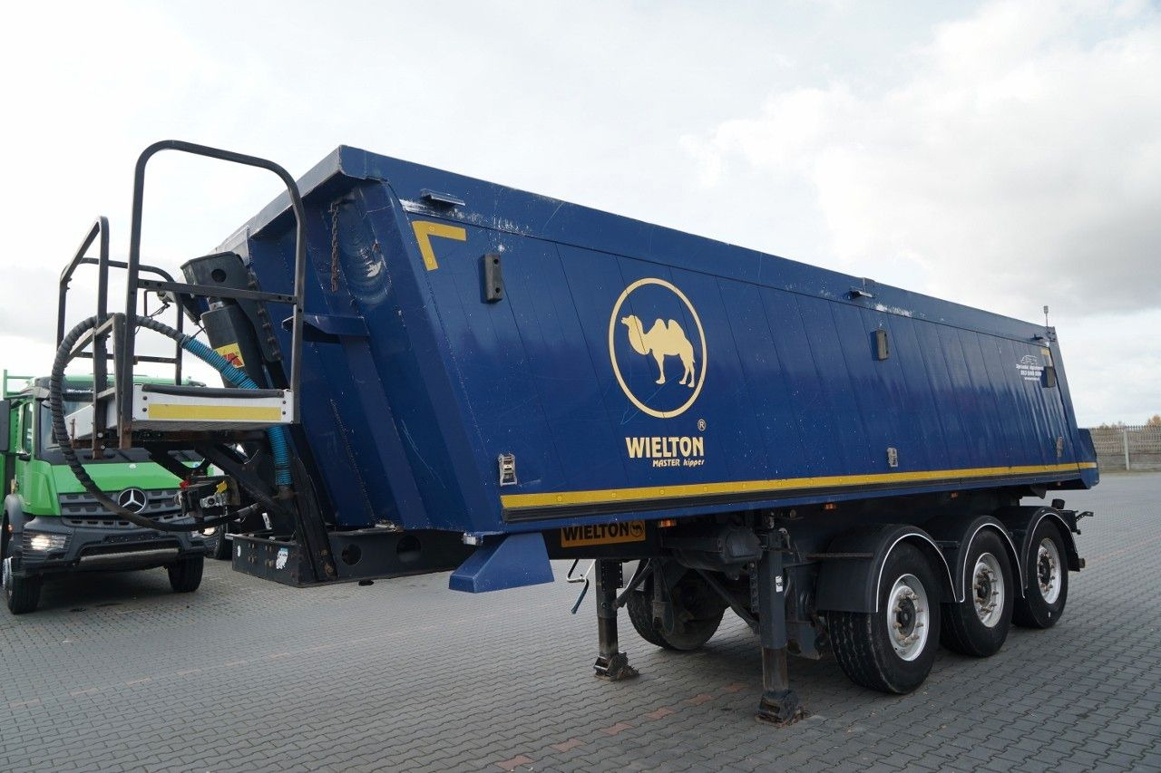 Wielton WYWROTKA / 24 M3 / ALUMINIOWA / OŚ PODNOSZONA / - Самосвал полуремарке: снимка 2 Wielton WYWROTKA / 24 M3 / ALUMINIOWA / OŚ PODNOSZONA / - Самосвал полуремарке: снимка 2