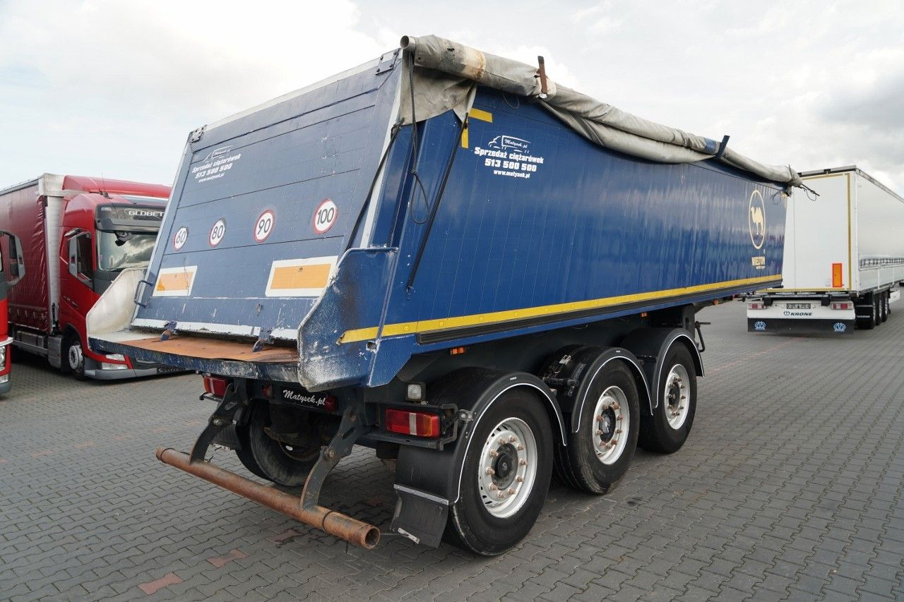 Wielton WYWROTKA / 24 M3 / ALUMINIOWA / OŚ PODNOSZONA / - Самосвал полуремарке: снимка 5 Wielton WYWROTKA / 24 M3 / ALUMINIOWA / OŚ PODNOSZONA / - Самосвал полуремарке: снимка 5