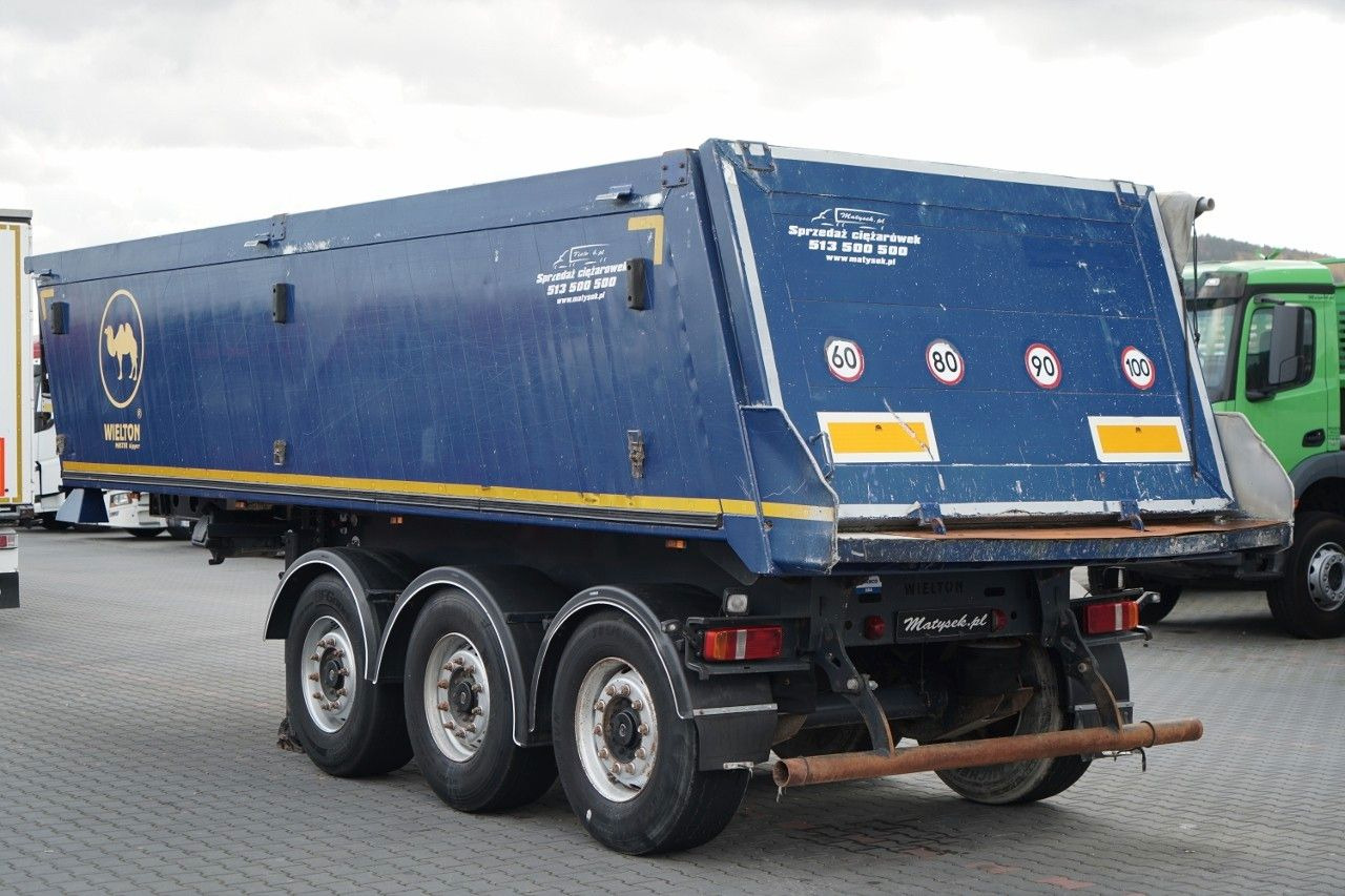 Wielton WYWROTKA / 24 M3 / ALUMINIOWA / OŚ PODNOSZONA / - Самосвал полуремарке: снимка 4 Wielton WYWROTKA / 24 M3 / ALUMINIOWA / OŚ PODNOSZONA / - Самосвал полуремарке: снимка 4