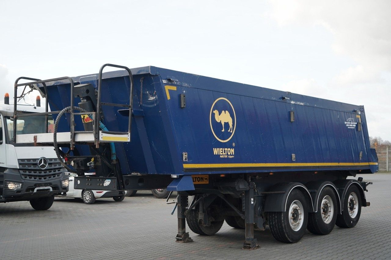 Wielton WYWROTKA / 24 M3 / ALUMINIOWA / OŚ PODNOSZONA / - Самосвал полуремарке: снимка 1 Wielton WYWROTKA / 24 M3 / ALUMINIOWA / OŚ PODNOSZONA / - Самосвал полуремарке: снимка 1