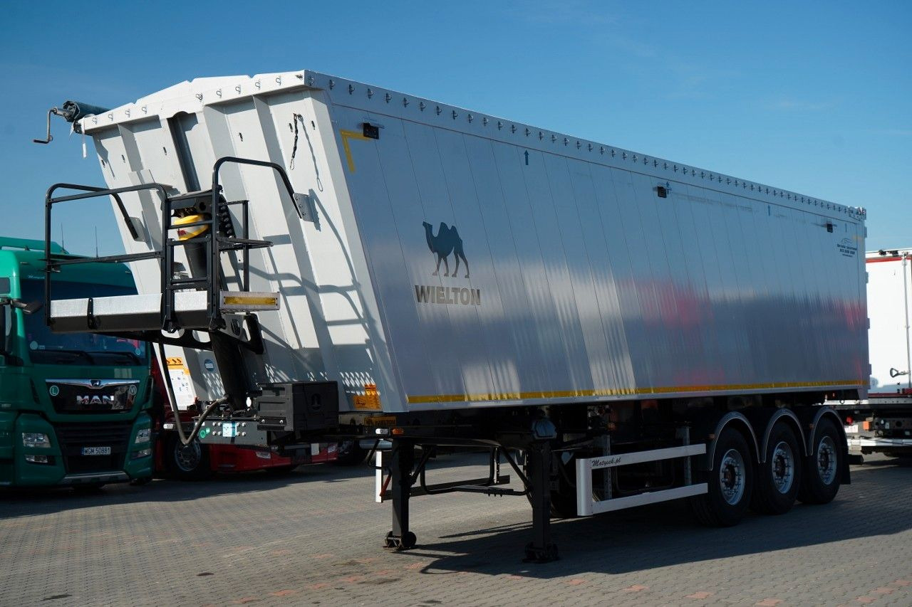Wielton WYWROTKA 55 m3 / 2023 / MAŁO UŻYWANA / 80 TYS. K - Самосвал полуремарке: снимка 3 Wielton WYWROTKA 55 m3 / 2023 / MAŁO UŻYWANA / 80 TYS. K - Самосвал полуремарке: снимка 3