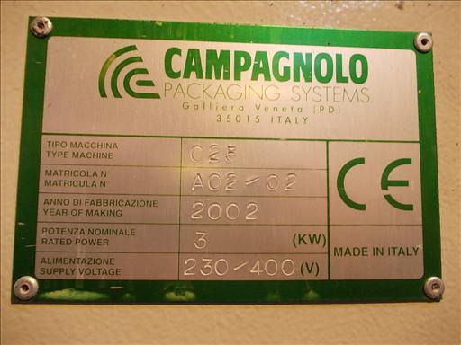 Машина за опаковане Campagnolo C25 Vertical form and seal machine: снимка 8