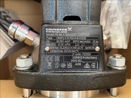 Grundfos CRNE19NFGJAEHHQ Vertical multistage centrifugal pump - Машина за ХВП: снимка 5 Grundfos CRNE19NFGJAEHHQ Vertical multistage centrifugal pump - Машина за ХВП: снимка 5