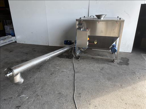 NNP Hopper and elevator screw conveyor - Транспортьор: снимка 2 NNP Hopper and elevator screw conveyor - Транспортьор: снимка 2