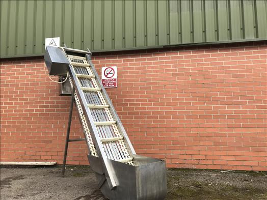 NNP flighted elevator conveyor - Транспортьор: снимка 1 NNP flighted elevator conveyor - Транспортьор: снимка 1
