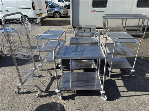 Teknomek stainless trolleys - Машина за ХВП: снимка 2 Teknomek stainless trolleys - Машина за ХВП: снимка 2
