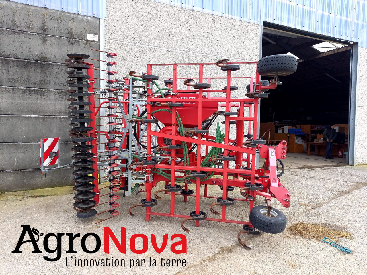 GÜTTLER SuperMaxx 50-5 (déchaumeur) - Количка за хедер: снимка 2 GÜTTLER SuperMaxx 50-5 (déchaumeur) - Количка за хедер: снимка 2