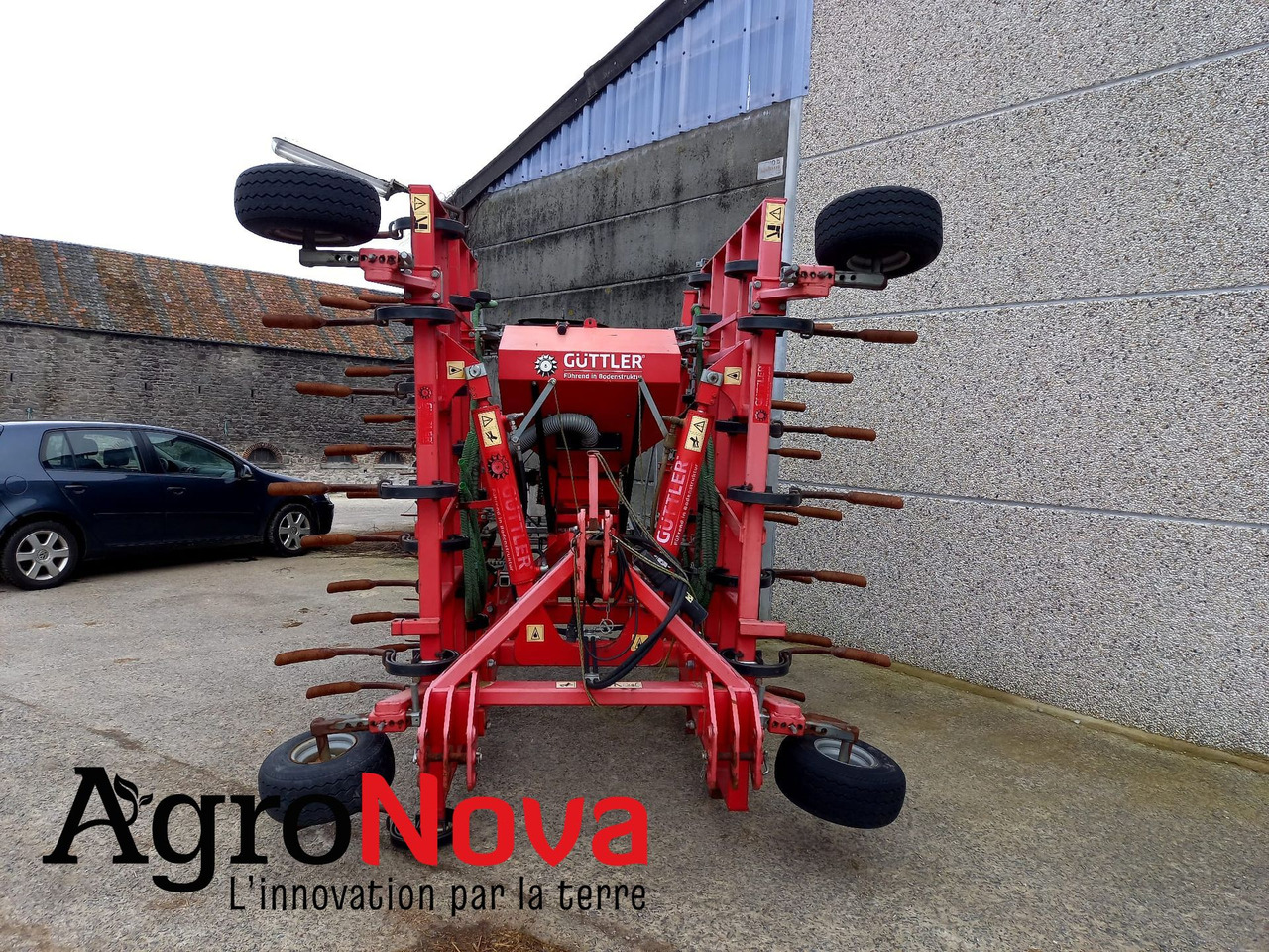 GÜTTLER SuperMaxx 50-5 (déchaumeur) - Количка за хедер: снимка 1 GÜTTLER SuperMaxx 50-5 (déchaumeur) - Количка за хедер: снимка 1