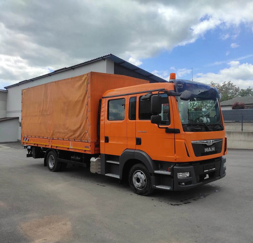 MAN TGL 8.180 DOKA / 6 OSOBOWY /BUTRO-PLANDEKA / - Камион с брезент: снимка 5 MAN TGL 8.180 DOKA / 6 OSOBOWY /BUTRO-PLANDEKA / - Камион с брезент: снимка 5