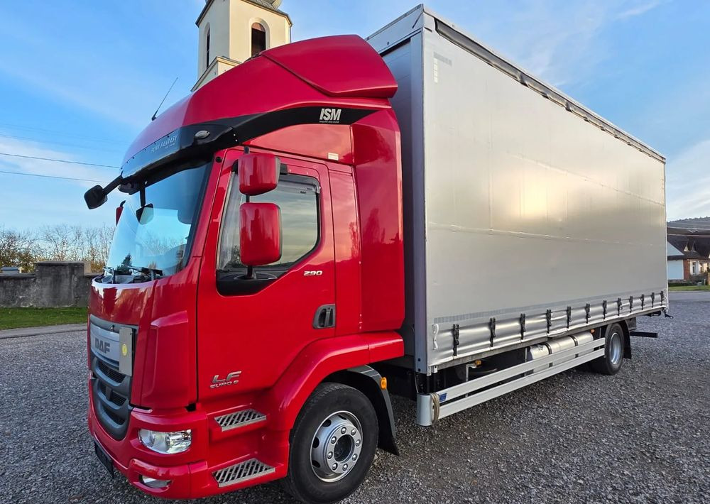 DAF LF 290 / WINDA / 16TON DMC / 3M WYSOKOŚĆ / JUMBO / FIRANKA / SYPIALKA / AUTOMAT / JEDEN WŁAŚCICIE / EURO 6 / 2017/ SPROWADZONY / 19 PALET / DUŻA ŁADOWNOŚĆ / - Камион с брезент: снимка 2 DAF LF 290 / WINDA / 16TON DMC / 3M WYSOKOŚĆ / JUMBO / FIRANKA / SYPIALKA / AUTOMAT / JEDEN WŁAŚCICIE / EURO 6 / 2017/ SPROWADZONY / 19 PALET / DUŻA ŁADOWNOŚĆ / - Камион с брезент: снимка 2